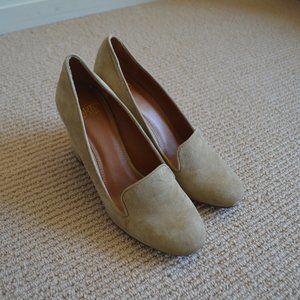 Franco Sarto Suede Heels